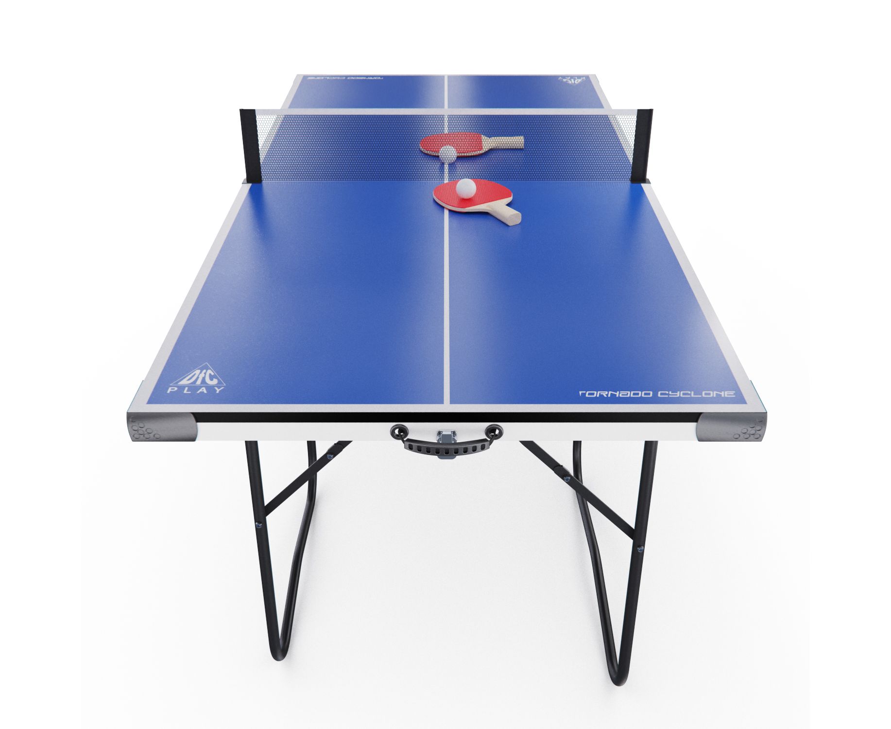 Теннисный стол DFC Tornado Cyclone для помещения, синий, складной