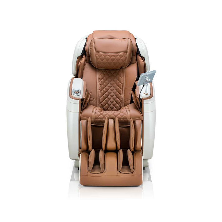 Массажное кресло Cozzia Qi SE Cappuccino & Pearl White