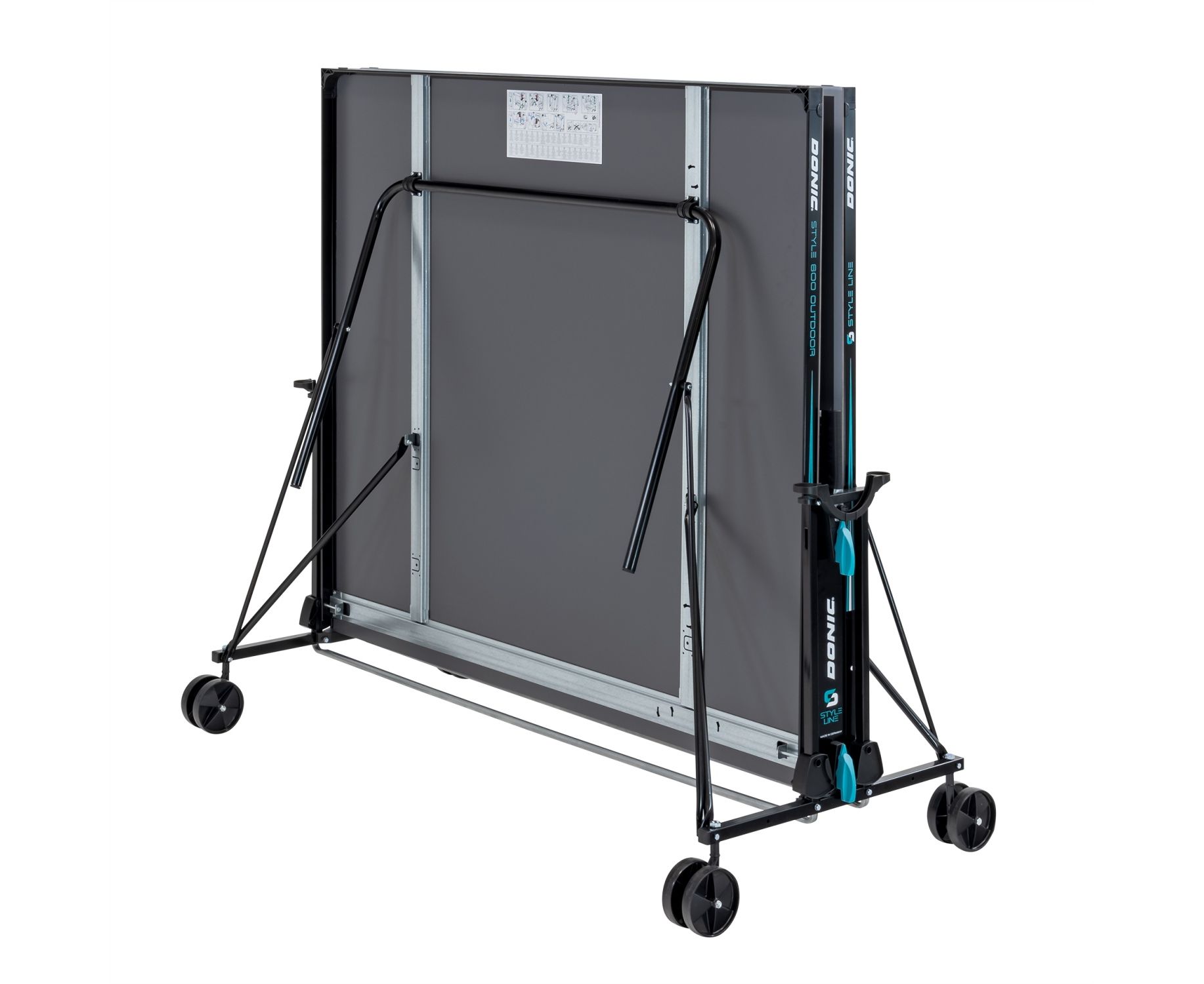 Теннисный стол Donic Style 600 Outdoor (серый)