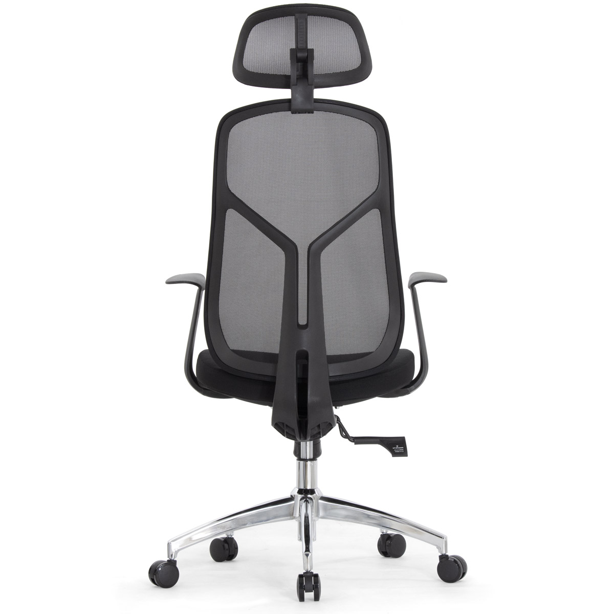 Эргономичное кресло Falto КУРАЖ LUX (сетка, ткань, чёрный)