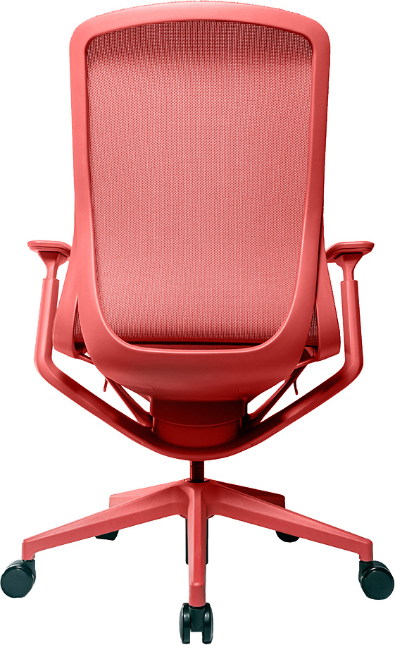 Эргономичное кресло Aria коралловое