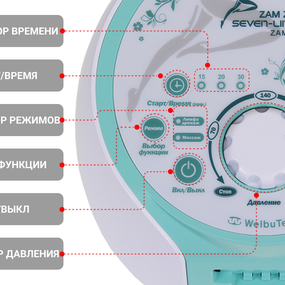 Лимфодренажный аппарат WelbuTech Seven Liner ZAM-02 СТАНДАРТ, XL (аппарат + ноги)