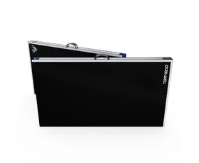 Теннисный стол DFC Tornado Home Compact для помещения, черный, складной