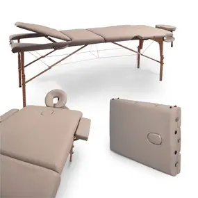 Складной массажный стол Unix  Serenity 3 Section Grey