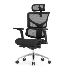 Эргономичное кресло Falto Sail Art 2 (подлокотники 6D (360), сетка, чёрный)