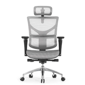 Эргономичное кресло Falto Sail Art 2 (подлокотники 6D (360), сетка, каркас чёрный, белый)