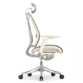 Эргономичное кресло Falto Spring 2 (поясничный валик, подлокотники 6D (360), сетка, светлый)