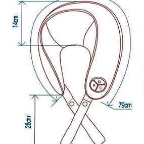 Массажер воротник Ergonova Feel!Neck 2